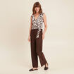 Combinaison marron femme