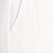 Pantalon large taille haute blanc femme
