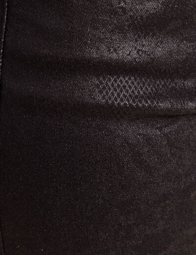 Pantalon magique L'Unique coupe ajust&eacute;e noir femme
