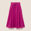Jupon doubl&eacute; taille standard violet clair femme