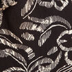 Robe droite courte sans manches noir femme