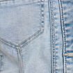 Blouson en jean denim baby bleu femme