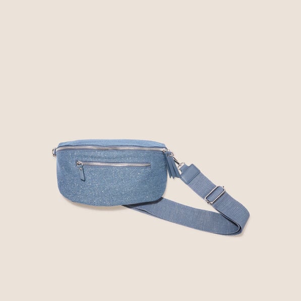 sac banane en jean denim stone femme Sac banane en jean denim stone femme