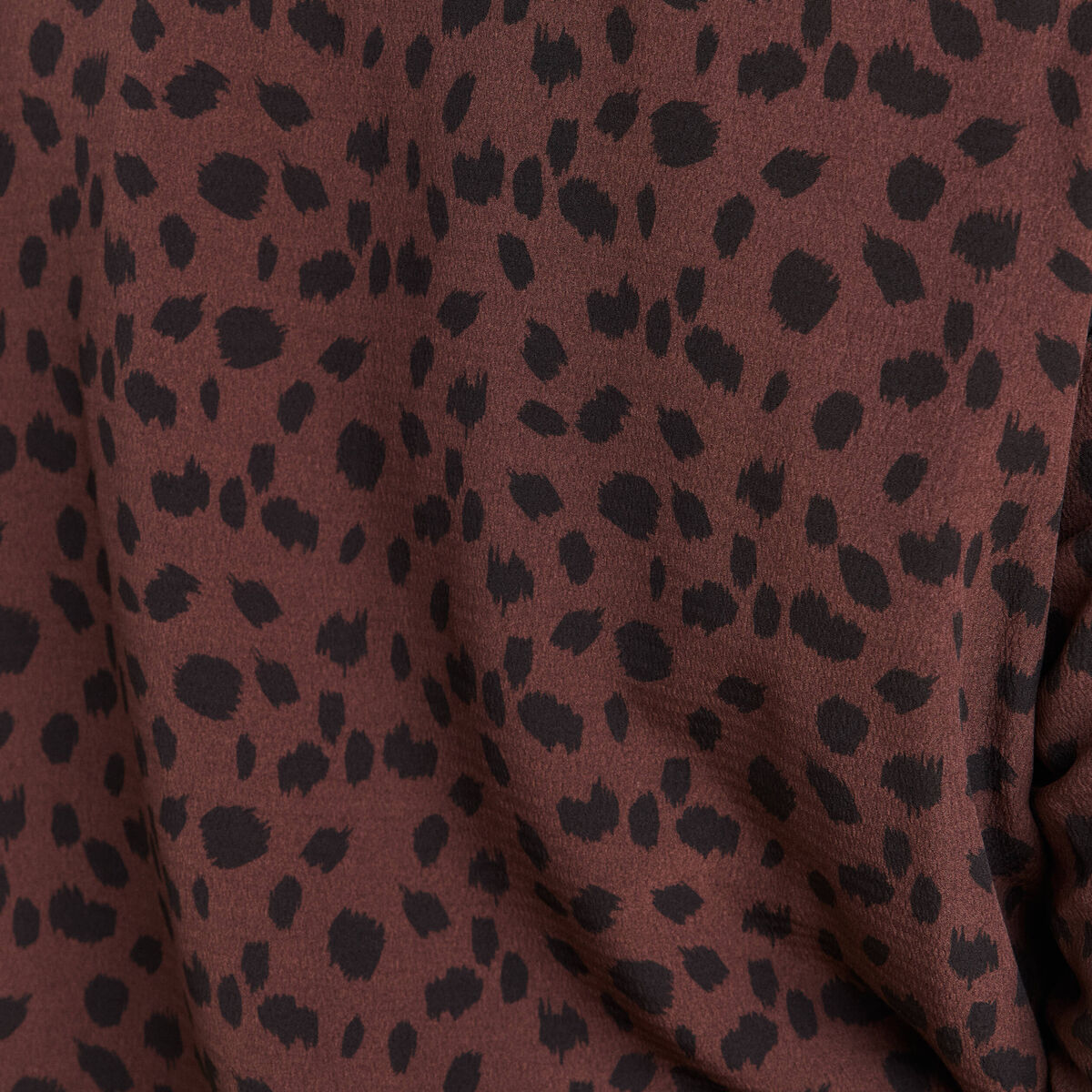 Gilet r&eacute;versible manches longues marron fonc&eacute; femme