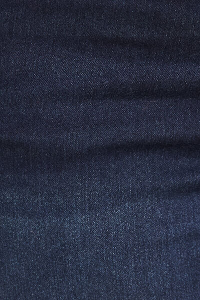 Jean droit denim brut femme