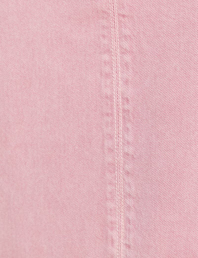 Blouse structur&eacute;e rose femme
