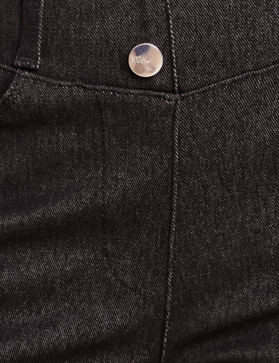 Jean denim noir femme