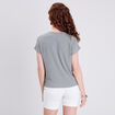 T-shirt manches courtes vert clair femme