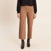 Pantalon magique l'unique marron femme