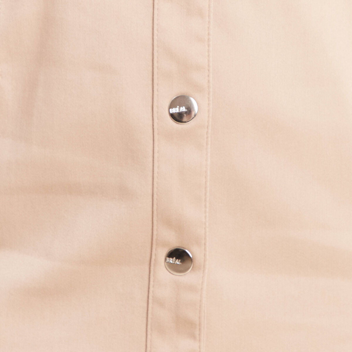 Robe droite r&eacute;versible taupe femme