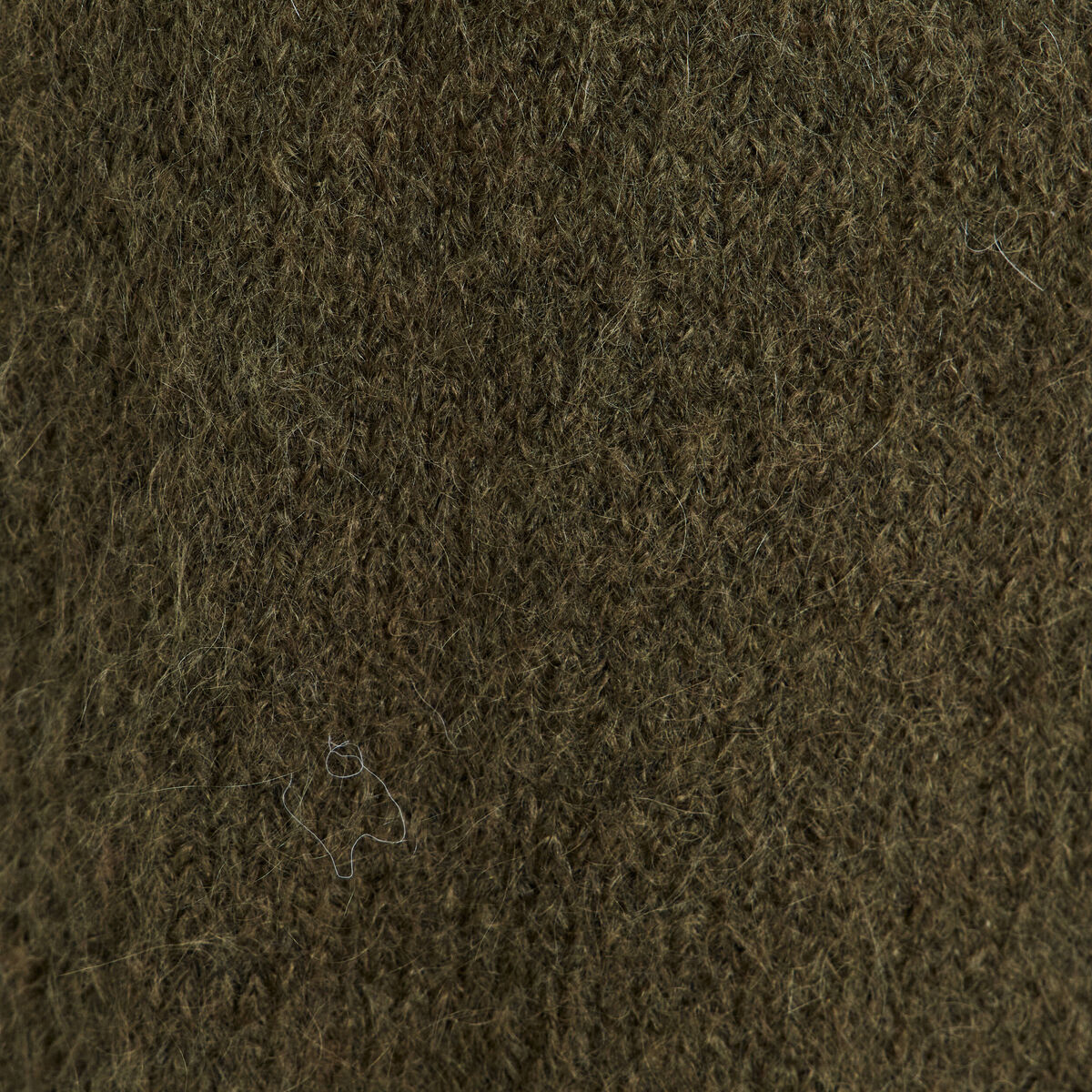 Pull sans manches vert kaki femme