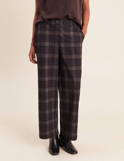 Pantalon gris femme