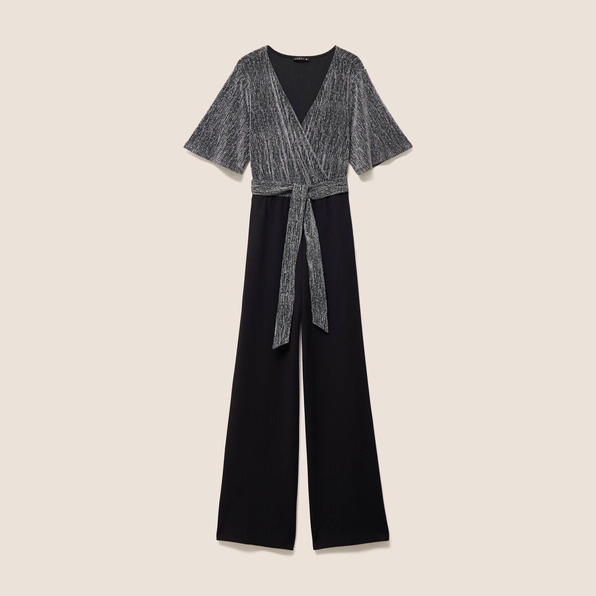 Combinaison gris argent femme