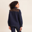 Chemise en jean manches longues denim brut femme
