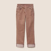 Jean standard marron clair femme