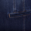 Veste tailleur en jean denim brut femme