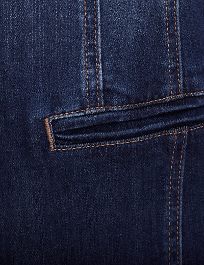 Veste tailleur en jean denim brut femme