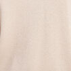 Pull manches longues couleur or femme