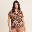 T-shirt manches courtes noir femme