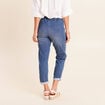 Jean coupe mom 7/8&egrave;me denim stone femme