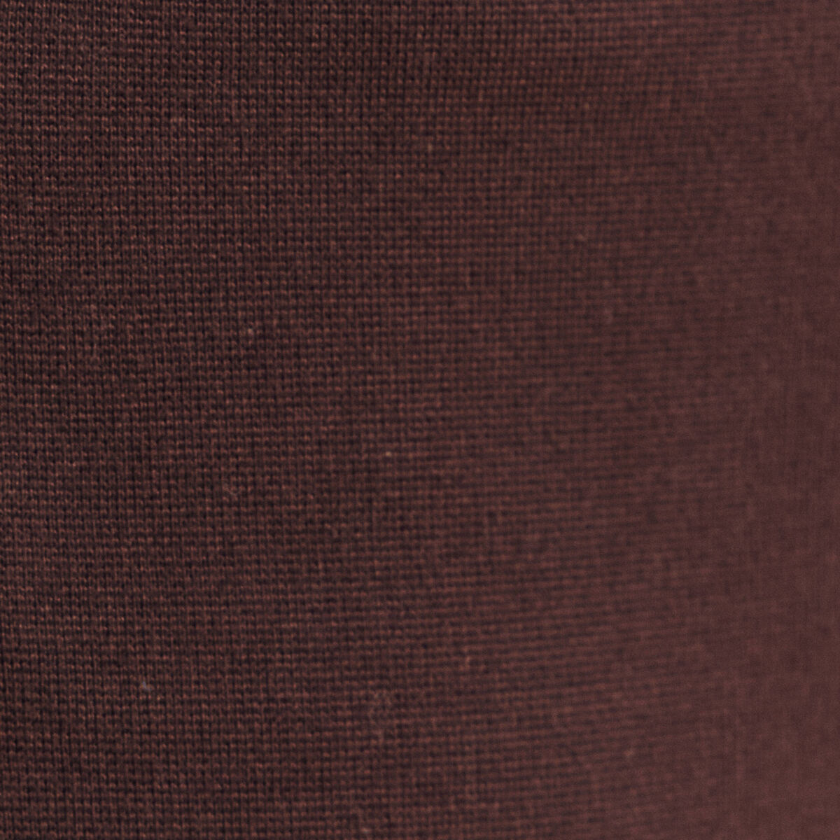 Legging 7/8&egrave;me taille bascul&eacute;e en maille marron fonc&eacute; femme