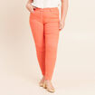 Pantalon magique Le L&eacute;ger coupe ajust&eacute;e orange fluo femme