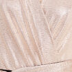 Combinaison pantalon droite couleur or femme