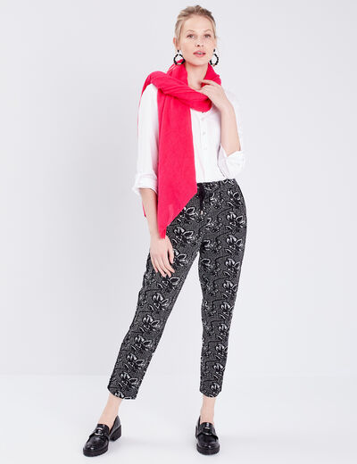 Pantalon jogging noir femme