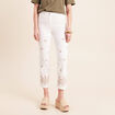Pantalon magique Le L&eacute;ger coupe droite beige femme