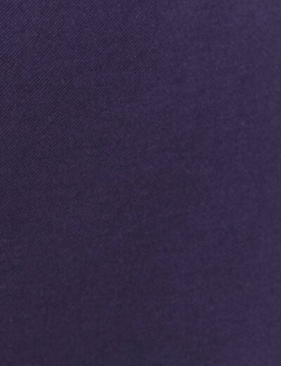 Pantalon large taille haute bleu marine femme