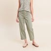 Pantalon r&eacute;versible gris femme