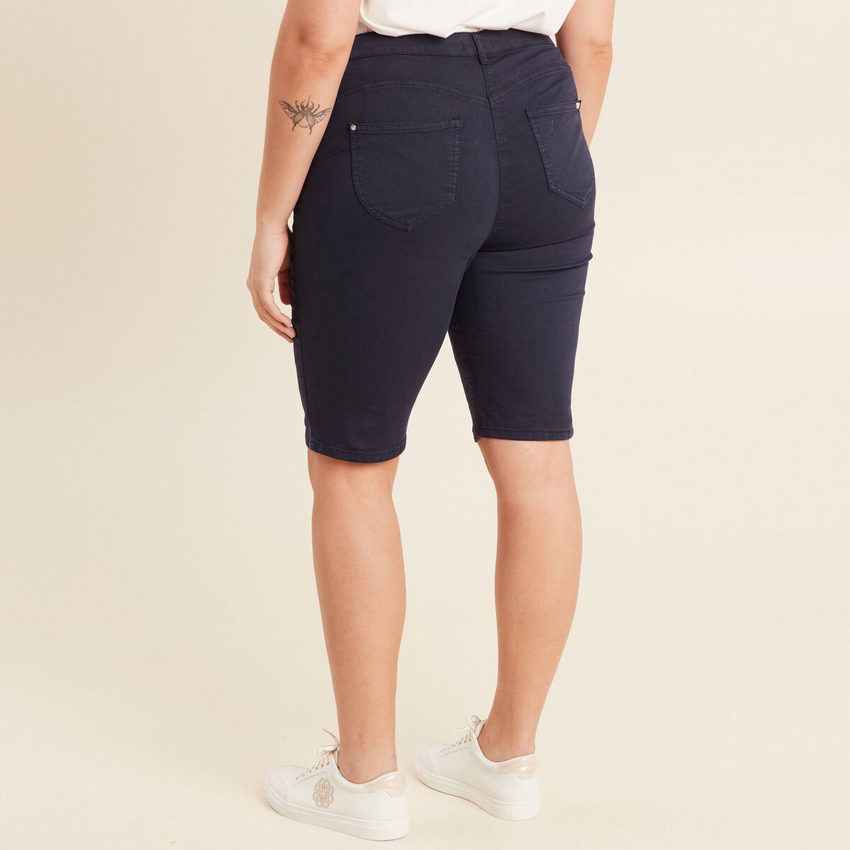 Bermuda magique le Léger bleu marine femme