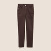 Pantalon magique Le L&eacute;ger coupe ajust&eacute;e marron fonc&eacute; femme