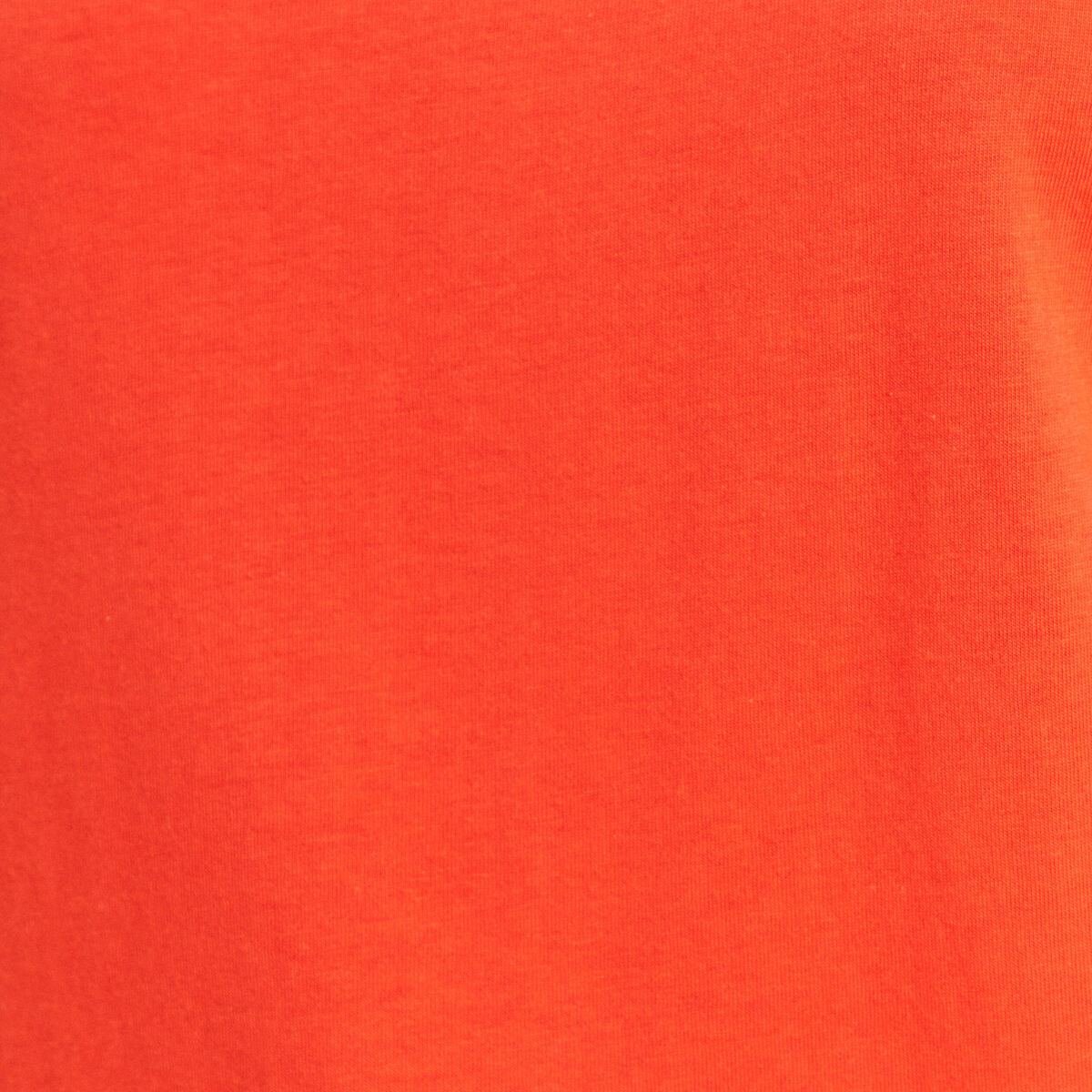 T-shirt manches courtes brod&eacute; orange fonc&eacute; femme