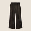 Pantalon large paillettes noir femme