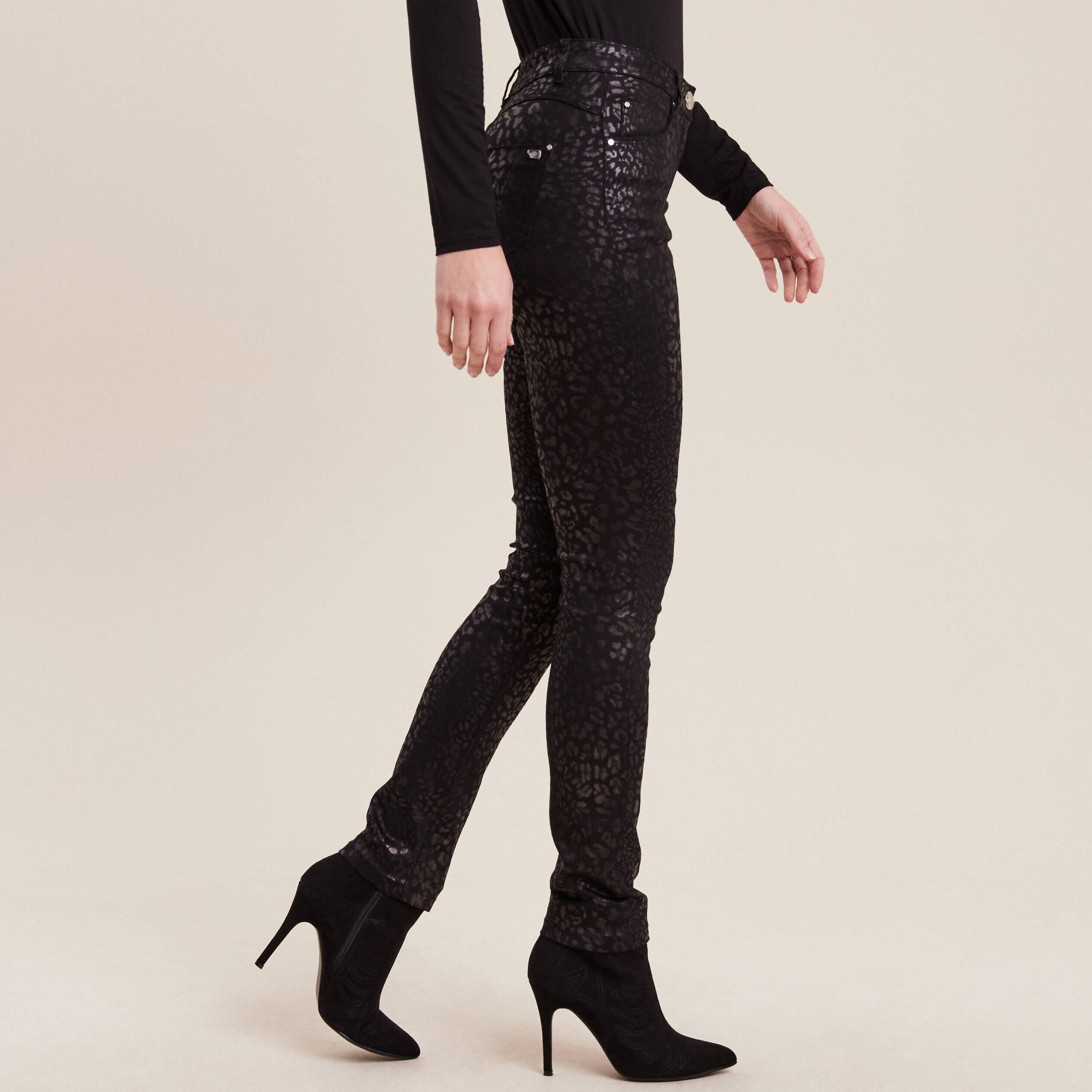 Pantalon enduit Femme Vib s