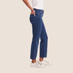 Jean magique Le L&eacute;ger coupe droite denim double stone femme