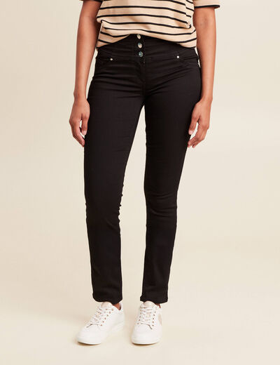 Pantalon magique Le gainant denim noir femme