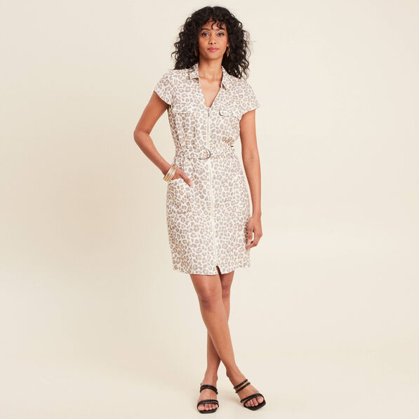 robe droite zippee blanc femme Robe droite zippée blanc femme