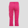 Pantacourt ajuste rose fushia femme