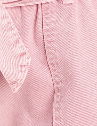 Combinaison fluide rose femme