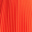Robe longue &eacute;vas&eacute;e &agrave; volants orange fonc&eacute; femme