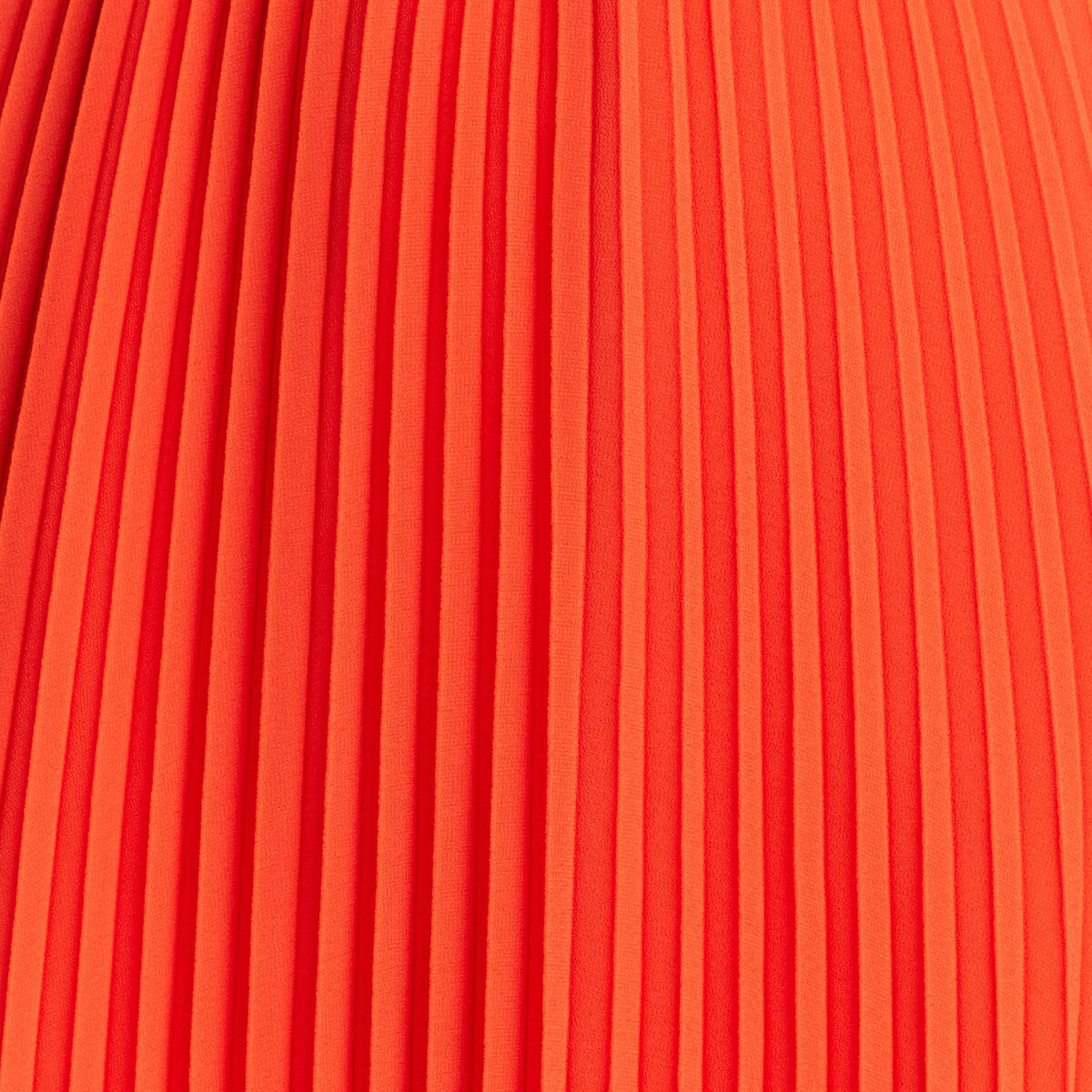 Robe longue &eacute;vas&eacute;e &agrave; volants orange fonc&eacute; femme