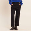 Jean large noir femme