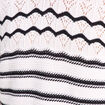 Pull col v noir femme
