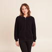 Gilet r&eacute;versible esprit bomber noir femme