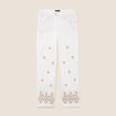 Pantalon magique Le L&eacute;ger coupe droite beige femme