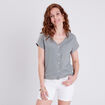 T-shirt manches courtes vert clair femme