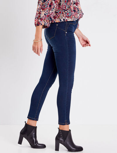 Tregging taille standard denim brut femme