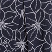 Robe fluide manches courtes bleu foncé femme
